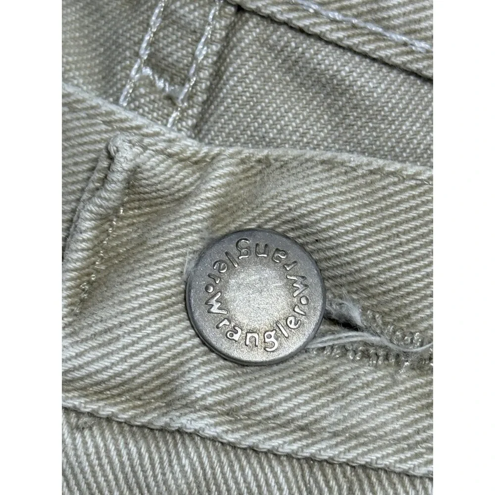 Wrangler Silver Edition Jeans Mens 40x29 Beige Straight‎ Leg Premium Quality USA